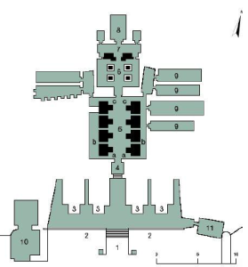 پلان معبد رامسس دوم