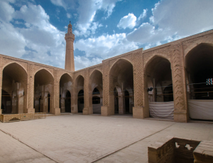 نماهای صحن مسجد جامع نائین
